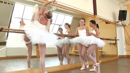 Hot Ballerina POV Threesome