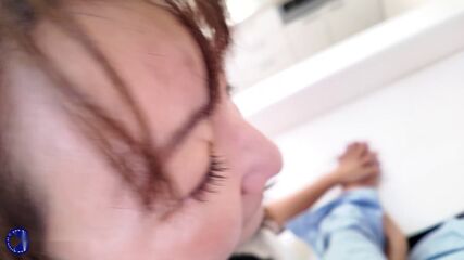 Creamy Japanese MILF Big Tits